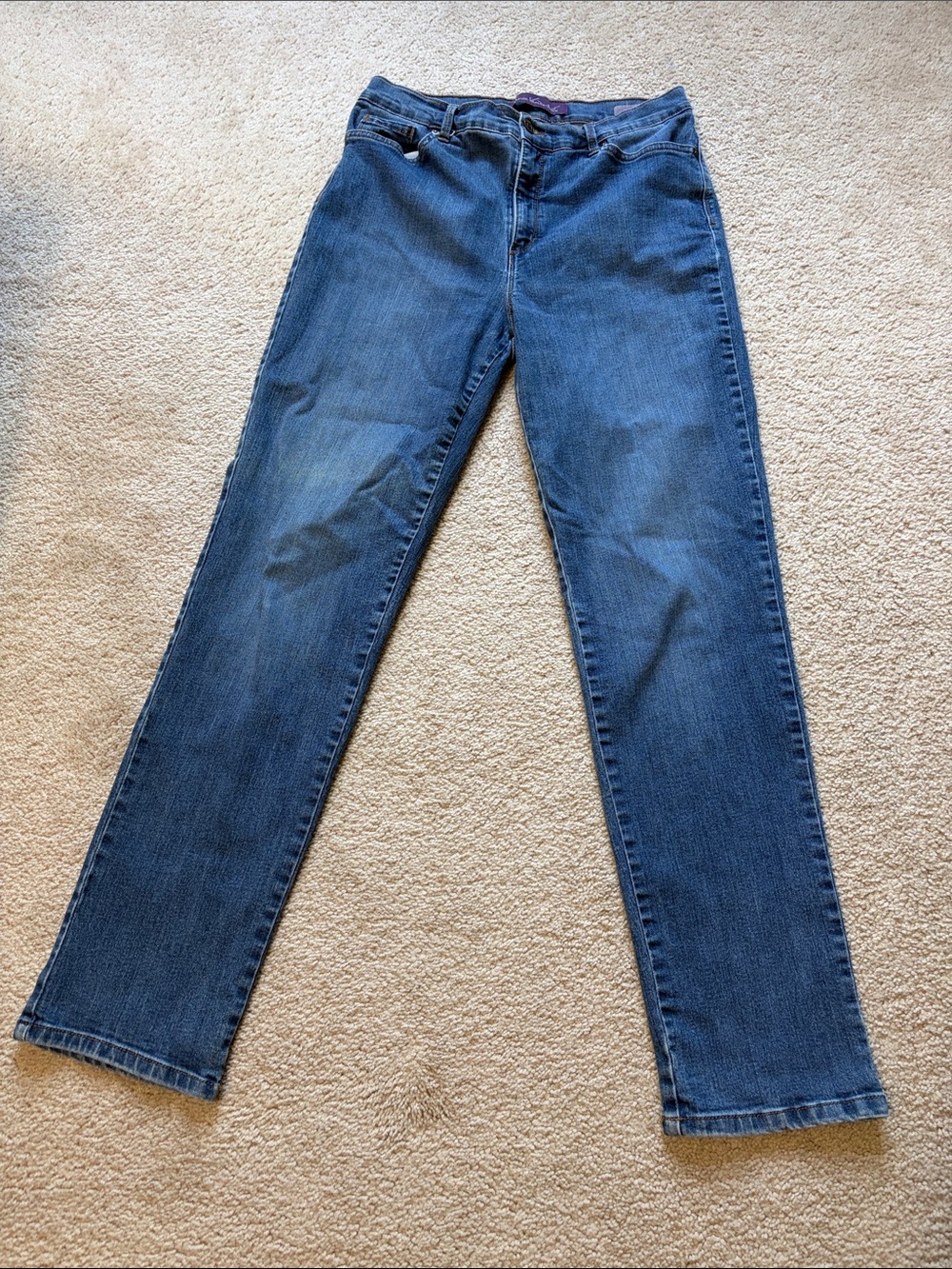 Gloria Vanderbilt Classic Women's Straight-Leg Jeans - Blue